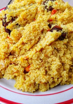 A picture of Sharp sharp cous cous.