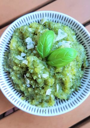 Une photo de Pesto ou pistou maison