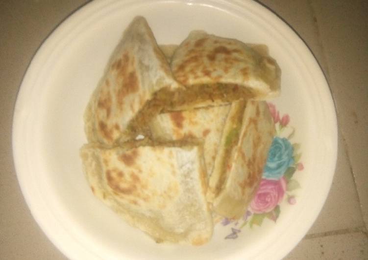 Easiest Way to Make Perfect Stuffed Meat Keema Paratha