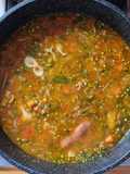 Lentejas con longaniza