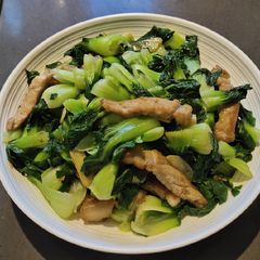 A picture of Bakchoy Stir Fry.