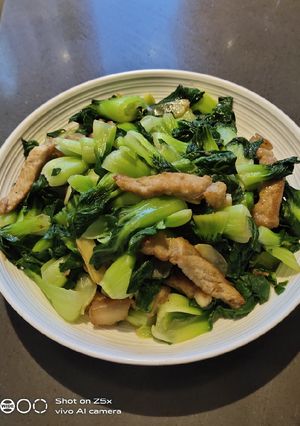 A picture of Bakchoy Stir Fry.