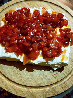 Una foto de Mermelada de pimentón & queso crema