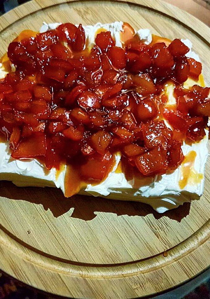 Una foto de Mermelada de pimentón & queso crema