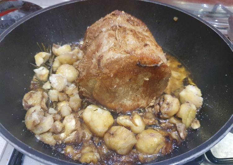 Easiest Way to Make Fatto in casa super veloce Arista in salsa di castagne