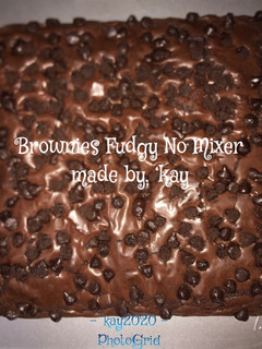 Foto resep Brownies Fudgy No Mixer