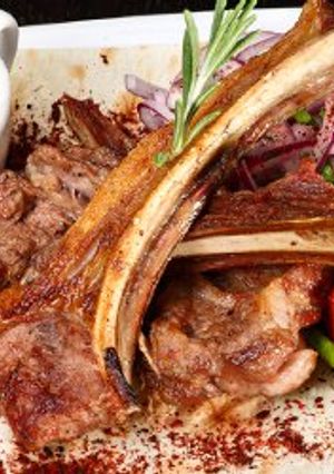A picture of Grilled Veal Chops Recipe.