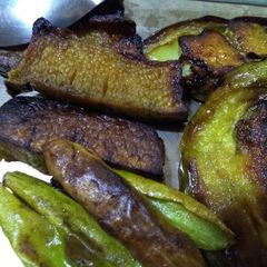 A picture of Fried vegetables.