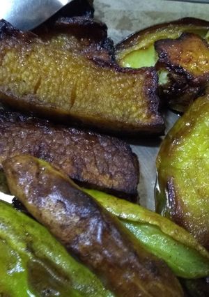 A picture of Fried vegetables.