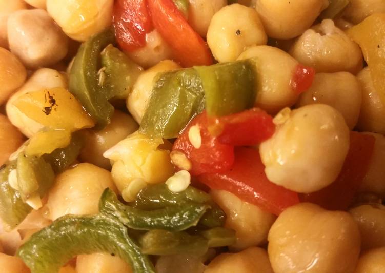 Simple Way to Make Any-night-of-the-week Spicy Chickpeas