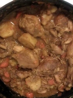 A picture of Sirena's Drumstick Curry.