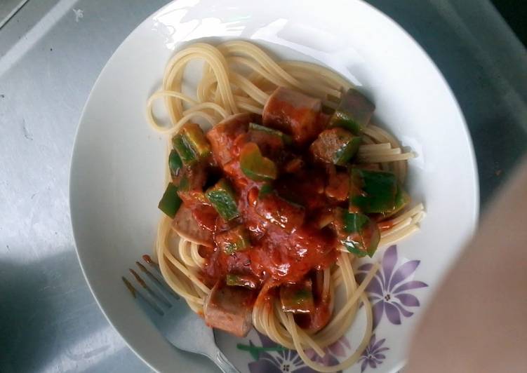 Simple Way to Prepare Perfect octopus spaghetti