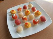 A picture of raw rice grains