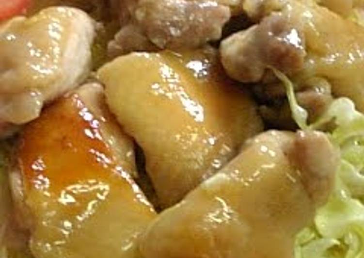 Recipe of Homemade Chicken Thigh Teriyaki Simmer