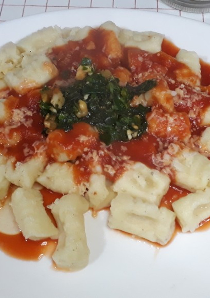 Una foto de Ñoquis de papa sin gluten