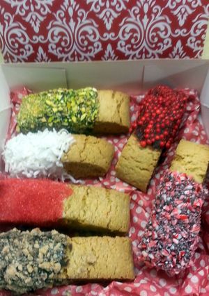 A picture of Almond Biscotti.