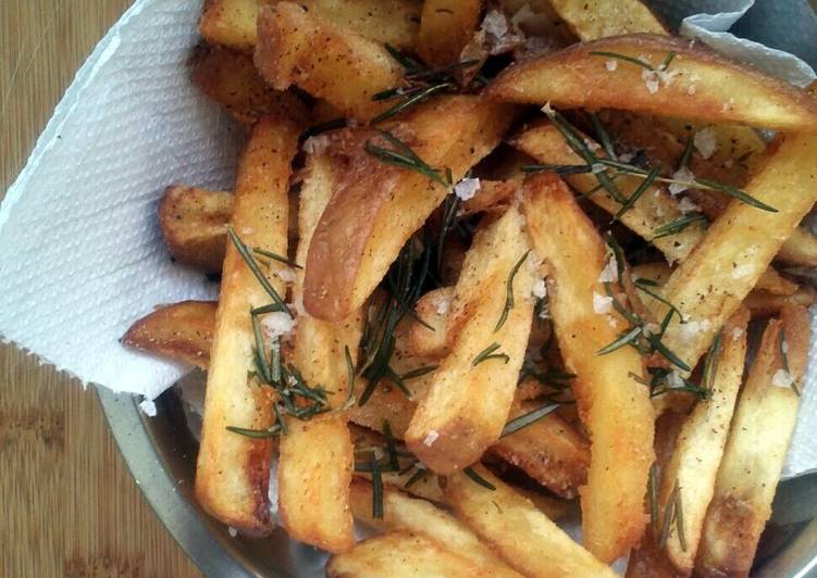 Step-by-Step Guide to Prepare Homemade perfect french fries my way