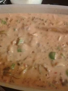 A picture of Cheesy beef taco dip.