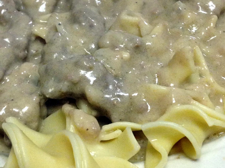 Easy Way Prepare Recipe Mushroom-Free Beef Stroganoff that is Delicious, Perfect}