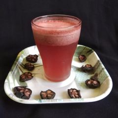 A picture of Kokum sharbat.