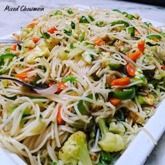 A picture of Mixed Chowmein.