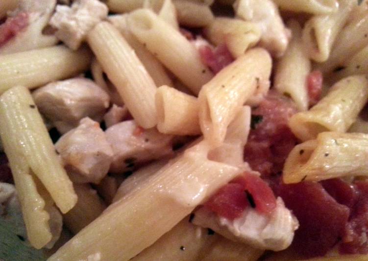 Healthy Recipe of chicken tomato pasta