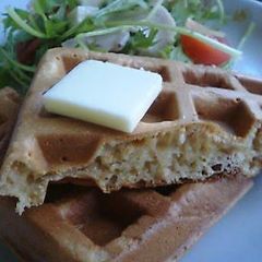 A picture of Whole Wheat Breakfast Waffles.