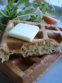 A picture of Whole Wheat Breakfast Waffles.