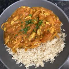 Leftover Chicken Curry A picture of Leftover Chicken Curry.