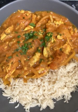 A picture of Leftover Chicken Curry.