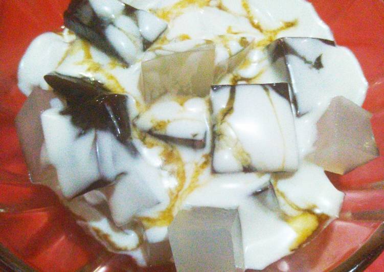 TERUNGKAP! Ternyata Ini Resep Es goyobod jeli keto Spesial