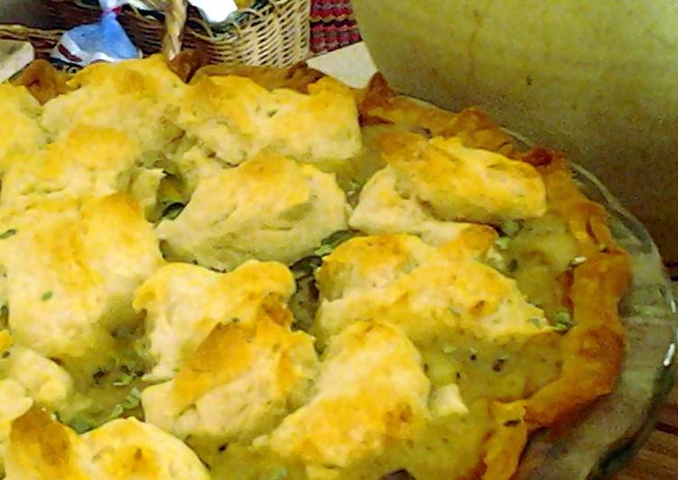 Debs Chicken Pot pie with Dumpling topping