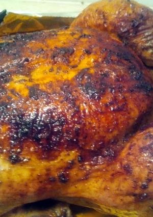 A picture of Voodoo chicken.