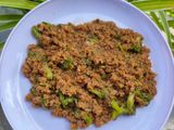 Brokoli Cah Daging Sapi