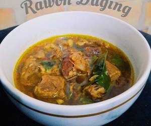 Resep mudah Rawon daging Enak Sederhana