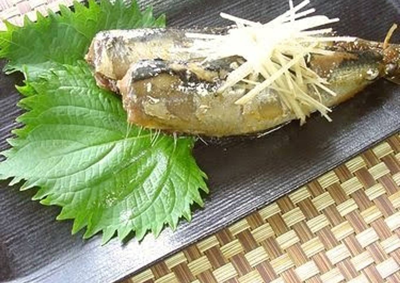 Plump Sardines Simmered with Ginger