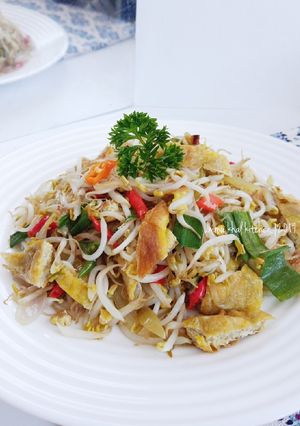 Foto resep Dadar Telur Cah Toge Pedas Manis