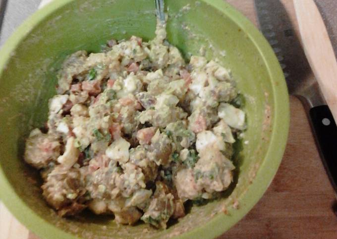 Recipe: Yummy Not your Mama's potato salad!