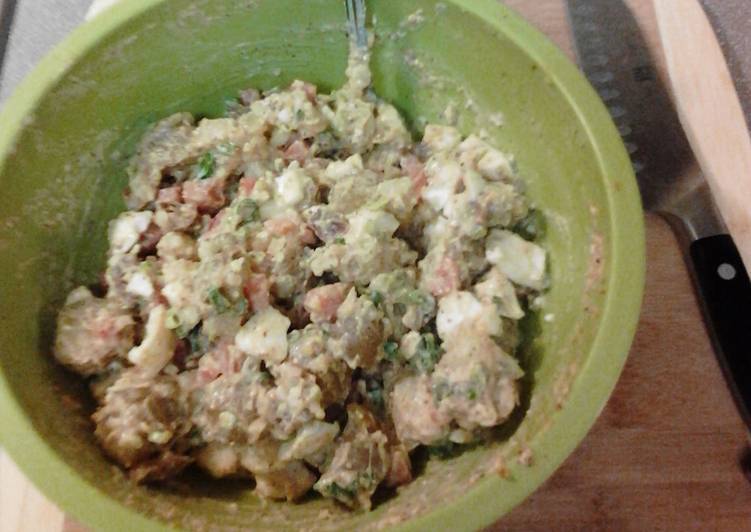 Recipe of Award-winning Not your Mama&#39;s potato salad!