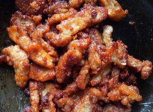 Hình của món Thịt lợn chua ngọt.