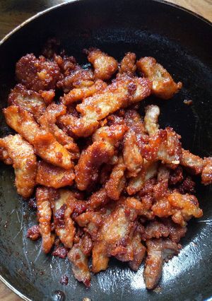 Hình của món Thịt lợn chua ngọt.