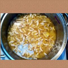 A picture of YMUSTUHATE my Chitterlings.