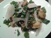 A picture of chard with potatoes
