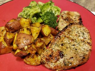 Butter Garlic Pork Chops