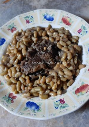 Une photo de Tajine agneau flageolet 🍴