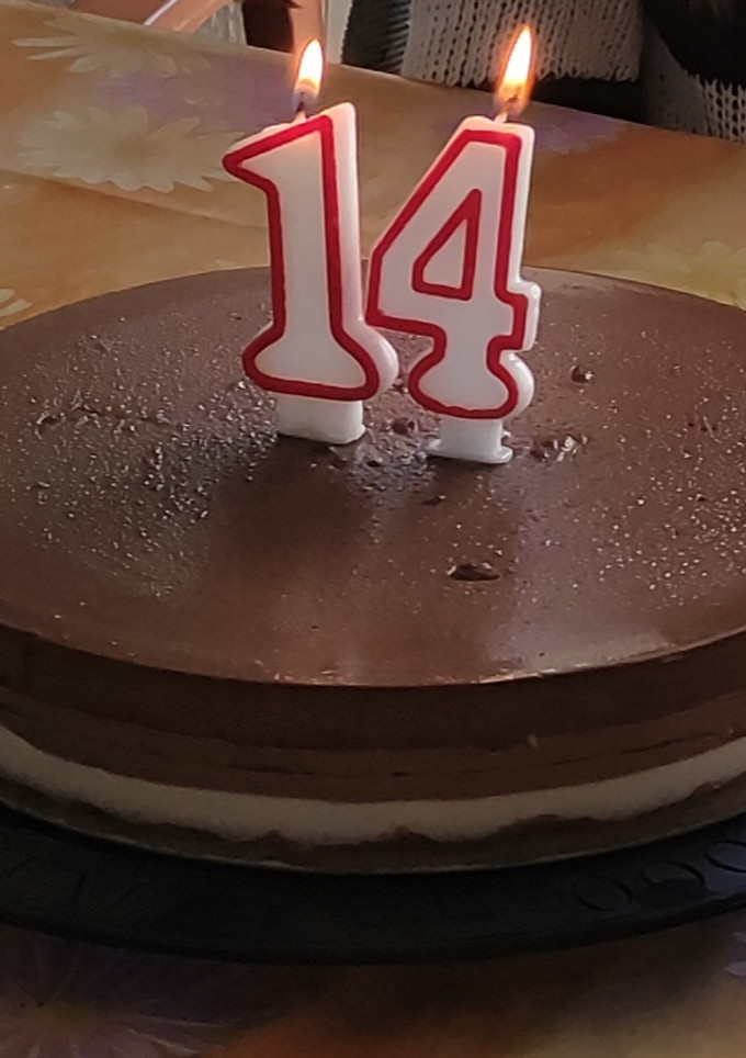 Una foto de Tarta 3 chocolates