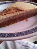 Three chocolates cake