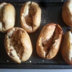 A picture of cheats garlic bread.