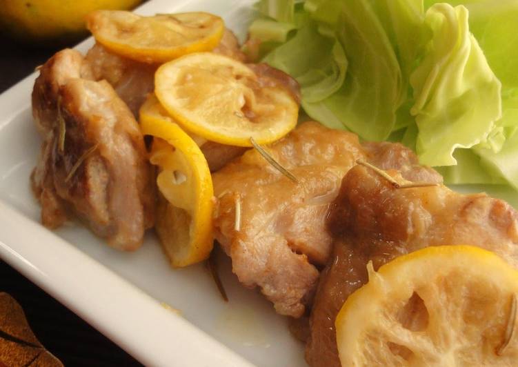 Refreshing ☆ Lemon Herb Roast Chicken