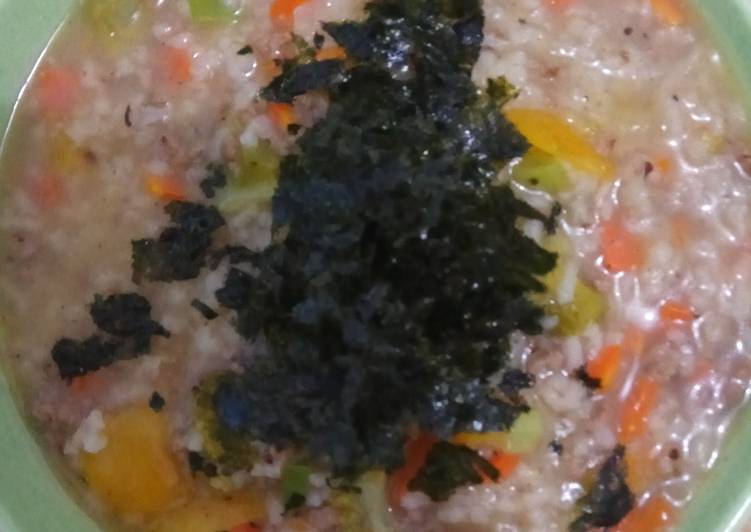 Resep Beef and vegetable porridge (Soegogi-yachaeju), Lezat